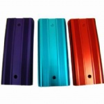 Colorful anodized machining parts